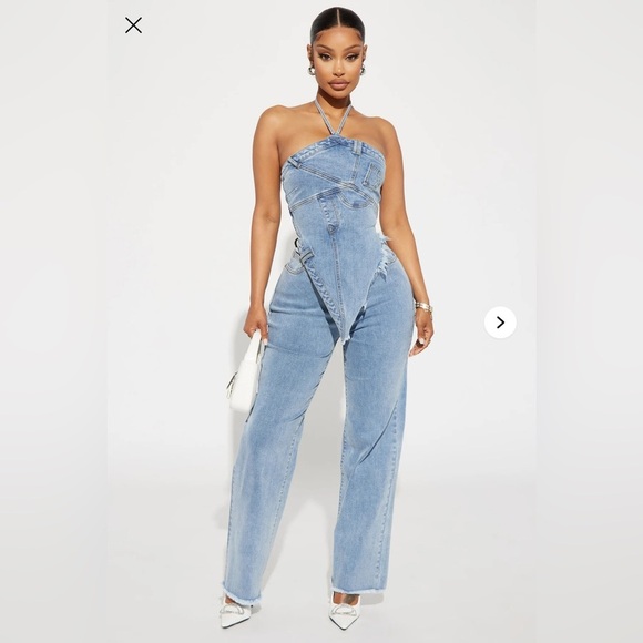 Next Level Denim Pant Set​ - Picture 1 of 6